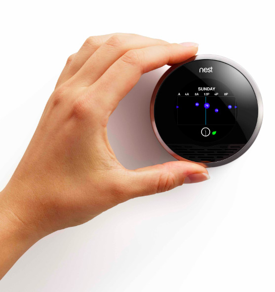 Nest as a programmable thermostat. Nest